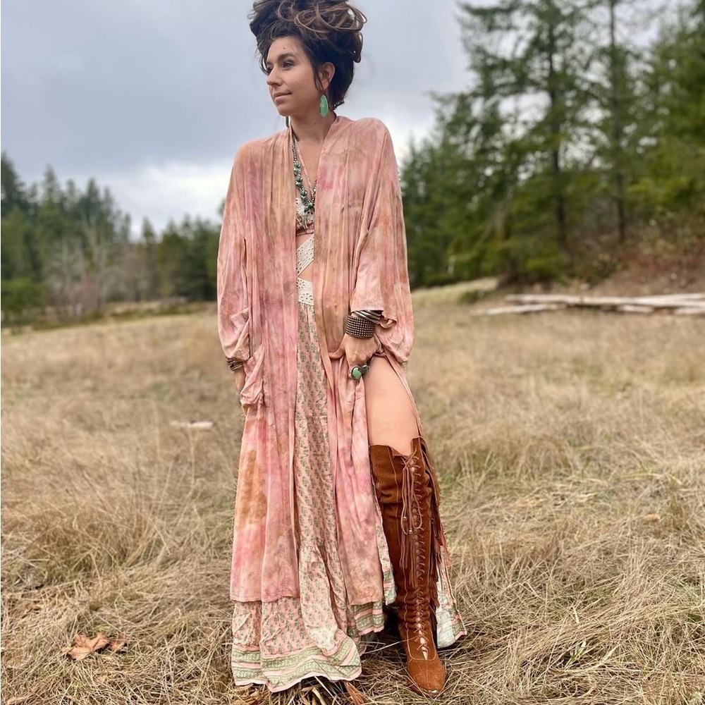 Jens Pirate Booty Daydream Bonnie Dune Maxi Dress - Daydream Nectar M - Picture 4 of 6